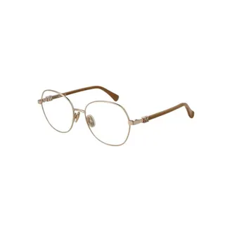 Max Mara Accessoires, Dames, Geel, ONE Size, Luxe Brillenmontuur