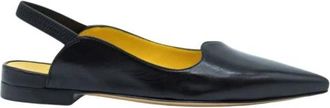 Mara Bini G705 Slingback - Dames - Ballerinas - Zwart - 40 EU - Leer - Schoenen