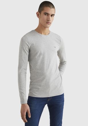 Tommy Hilfiger STRETCH SLIM FIT LONG SLEEVE aus Baumwollstretch
