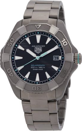 Tag Heuer Aquaracer Professional 200 Solargraph Black Dial Watch WBP1184.BF0008