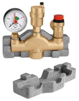 Caleffi Grupo De Calderas Heizcal 1 Pulgada Ig Con Aislamiento Hasta 50 Kw Caleffi