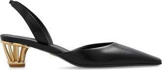 Ferragamo Pumps, female, Black, Size: 8 1/2 US Alyssa Pumps