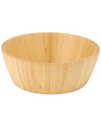 MegaChef 4Pc 8In Bamboo Wood Serving Bowl Set