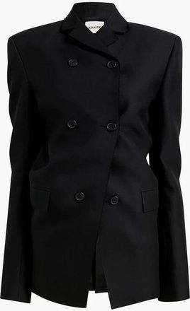 Khaite Rolo Jacket - Dames - Blazers - Zwart - M - Wol - Jassen