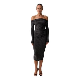 Pinko Abito midi Novaline - - Dresses - Donna - Grigio - S