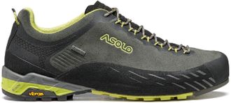 Asolo Mens Eldo LTH GV Approach Shoes Gray 9