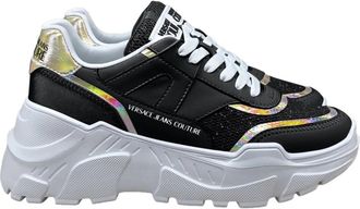 Versace Jeans Couture Mujer, Zapatos, Negro, Talla: 38 EU