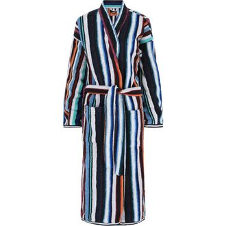 Missoni Chandler Bathrobe in Blue Multi at Nordstrom Rack, Size Medium