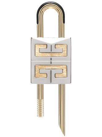 Givenchy small 4G padlock - unisex - Brass/zamac - One Size - Gold