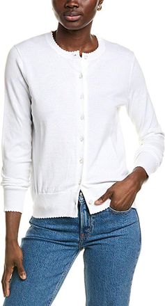 Brooks Brothers Scalloped Cardigan