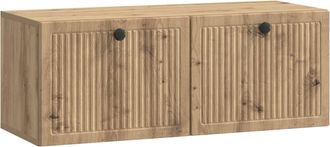 vidaXL Mueble Para Tv De Pared 78,5 X 31 X 30 Cm Roble Artisan Vidaxl
