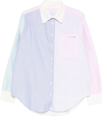 Maison Labiche Loutil striped shirt - Blue