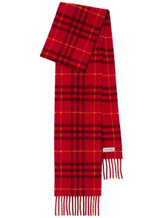 Burberry Kasjmier sjaal - Rood