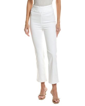 Frame Denim Frame Denim The Jetset White Crop Mini Boot Jean