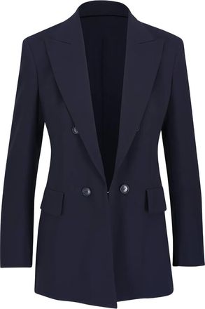Akris Blazer doppiopetto Lucia - Blu