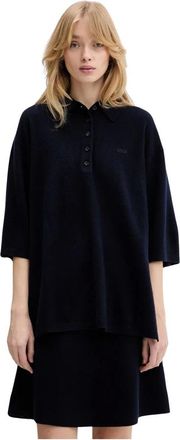 Gestuz GZmanzi Polo Pullover - Dresses - Mujer - Azul - XS