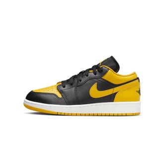 Nike Jordan 1 Low Yellow Ochre (Gs) - unisex - Sport - Veelkleurig - Maat: 38 1/2 EU Leer