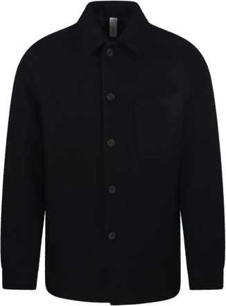 Hevò Hombre, Chaquetas, Negro, Talla: S