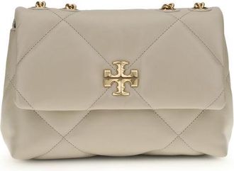 Tory Burch Beige Calf Leather Bos Taurus Shoulder Womens Bag
