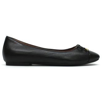Vionic Klara Nappa Leather Womens Slip On Shoes - Black - Size:UK 6.5