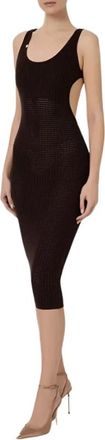 Elisabetta Franchi Dames, Jurken, Bruin, Maat: XL