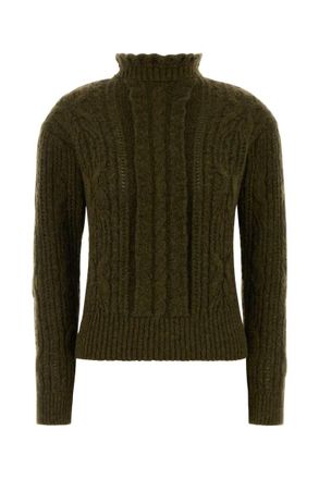 Moncler Green Turtle Neck Sweater