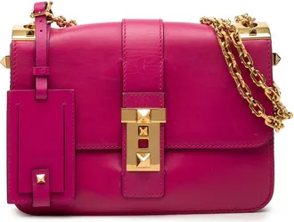 Valentino Pre-owned Valentino Leather B Rockstud Flap Shoulder Bag Ladies MKYS9CLO0DICPZ0G