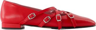 Carel Eloise Ballerinas - Dames - Ballerinas - Rood - 36 EU - Leer - Schoenen