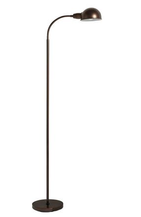 Brightech Regent 68 Adjustable Gooseneck LED Floor Lamp with Bronze Finish, Bulb Included at Nordstrom