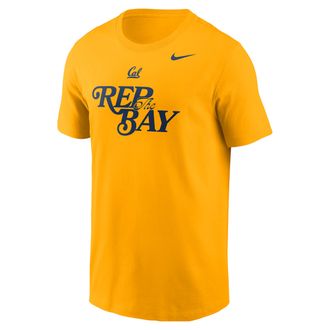 Nike U Cal Berkeley Bears Nike Mens T-Shirt in Yellow | M11332P926UCAB-GLD