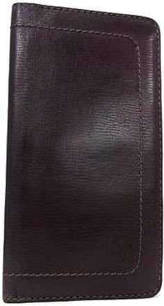 Louis Vuitton Coffee Dark Brown Utah Leather Long Wallet (Bi-Fold) (Pre-Owned)