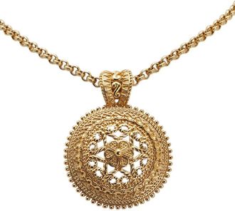 Dior Collana con pendente e placcatura oro XX secolo