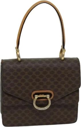 Celine Pre-owned Handbags, female, Brown, Size: ONE SIZE Pre-owned Vintage Hand Bag