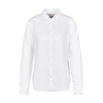 Barbour Marine Shirt - female - Barbour - Shirts - White - XS - Blouses & Shirts