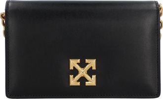 Off-white Womens Off White Jitney 0.5 shoulder bag - Black Calfskin - One Size