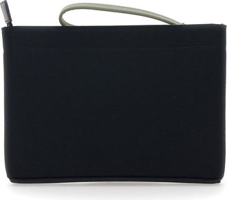 Givenchy Mens Pouch Black Cotton Clutch Bags