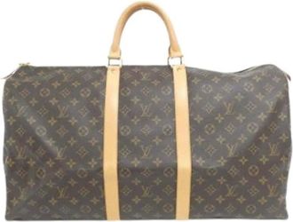 Louis Vuitton Vintage, unisex, Bruin, ONE Size, Pre-owned Boston Bag