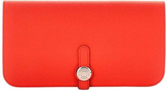 Herm&egrave;s Dogon Recto Verso Wallet Leather (Authentic Pre-Loved)