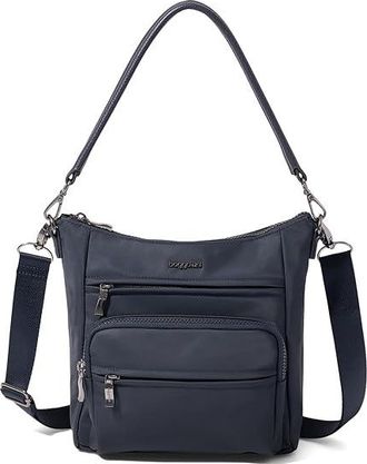 Baggallini Nolita Convertible Crossbody Cross Body Handbags French Navy Twill, Nylon