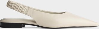Rag & Bone Mercer Leather Slingback Flats