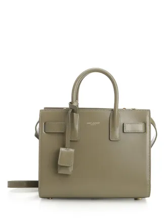 Saint Laurent Sac De Jour Handbags Beige-Donna
