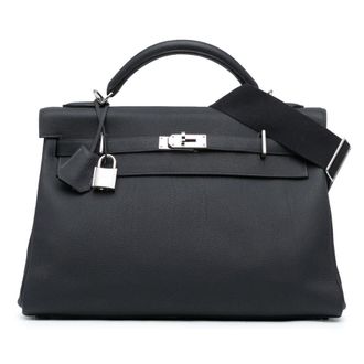 Herm&egrave;s Pre-owned Hermes Togo Maxi Kelly 42 Ladies BHT037 FP