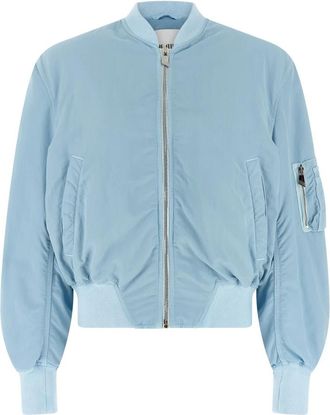 The Attico Anja Bomberjack - Dames - Bomber jackets - Blauw - XS - Nylon - Jassen