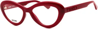 Moschino MOS6350C9A00 Cat-Eye Full Rim Eyeglasses - Red
