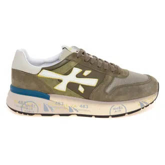 Premiata Mick Sneaker - male - Premiata - Sneakers - Green - 12 UK - Shoes