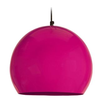 Tosel Suspensi&oacute;n metal Alt.80cm negro ;Pantalla: rose