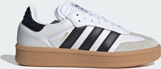 adidas Originals ADIDAS Originals Unisex Samba XLG Shoes - White & Black Leather - Size UK 12.5