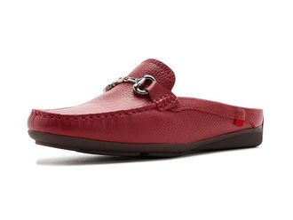 Marc Joseph New York Ocean Drive Mule Womens Shoes Red Grainy : 6.5 M, Nappa