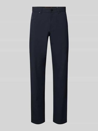 Christian Berg Comfort Fit Hose mit Eingrifftaschen in Marine, Gr&ouml;&szlig;e 31/32