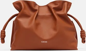 Loewe Flamenco Medium leather clutch